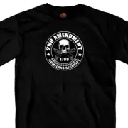 Hot Leathers GMD1158 Mens '2nd Amendment America's Original Homeland Security'