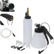 Air Brake Bleeder Clutch Vacuum Bleeding Extractor Fluid Fill Adapter Kit Set NE