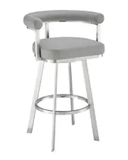 Armen Living Nolagam Swivel Bar Stool
