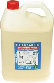 Uni-Pro Feronite 2-In-1 Rusty Metal Primer and Converter, 5 Litre