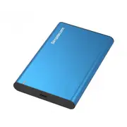 Simplecom SE221 Aluminium Enclosure Case For 2.5'' SATA HDD/SSD to USB 3.1 Blue
