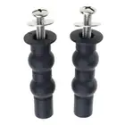 Universal Toilet for Seat Expansion Screw Hinges Tool Tightening Kit Hinge（2 pie