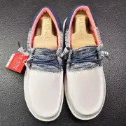 Hey Dude Women's Wendy Sox Funk Navy Shoes NIB! 2022