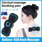 Electromagnetic Wave Leg Massager, Mini Cervical Massager, 6 Modes Adjustable AU