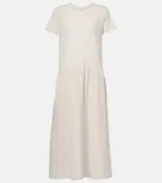 [Velvet] Velvet Cotton midi dress AU 16 white