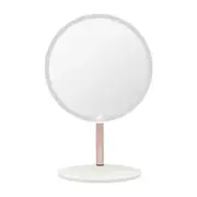 Rechargeable Travel Makeup Mirror with LED Light, 3 Color Lighting Travel Mirror