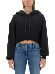 [Off-White] Off-White-Cropped Sweatshirt-Donna M