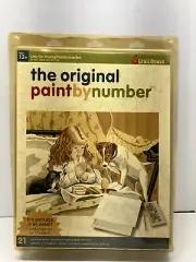 Paint By Number Craft House Little Girl Praying With Dog And Cat Sealed 2007