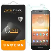 2X Supershieldz Tempered Glass Screen Protector for Motorola Moto E5 Cruise