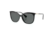Womens Ralph Lauren Sunglasses Ra5248 Shiny Black/ Polar Dark Grey Sunnies