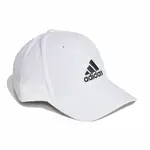 ADIDAS 帽子 BASEBALL CAP 基本款 男女款 愛迪達 帽圍可調 穿搭 刺繡LOGO 白 黑 GM6260