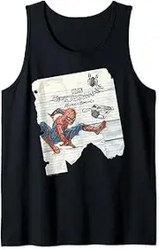 [Marvel] Spider-Man Homecoming Doodles Logo Tank Top