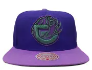 Mitchell & Ness Purple NBA Vancouver Grizzlies Purple Haze HWC Snapback - OSFA