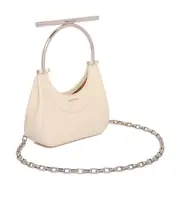 Cross T-Bar Mini Bag One size cream