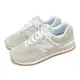 New Balance 休閒鞋 574 女鞋 綠 白 麂皮 拼接 緩震 經典 NB 運動鞋 WL574QD2-B