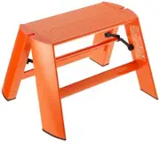 Hasegawa Ladders Lucano Step Stool 1-step Orange Japan ML1.0-1(OR) 17016 0.24m