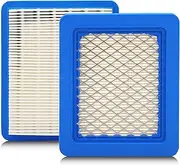 Pack of 2 Flat Air Filter for Troy Bilt TB466 TB210 TB230 TB110 TB280ES TB320 TB380 TB380ES TB672 TB449E TB270ES TB866XP TB566 Lawn Mower