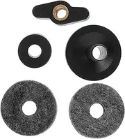 HONITANO Drum Cymbal Pad Felt Set Sleeves Drum Stand Arm Attachment for Set Maintenance Accessories