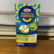 Kraft Macaroni & Cheese W/ Cauliflower Pasta 5.5oz box