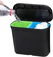 JR Joyreap 2 in1 Car Rubbish Bin Holder Trash Can Waste Dust Case Vehicle Garbage Storage