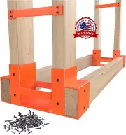 Set Base Para Soporte Almacenar Leña Seca Siempre Tendra Madera Chimenea Fuerte