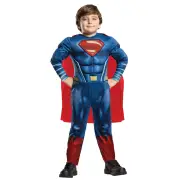 Superman Childrens/Kids Deluxe Costume (Blue/Red) - BN5075