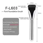 Flat-Head Facial Foundation Brush Makeup Tools Soft Head Face Diy Skin Care _t