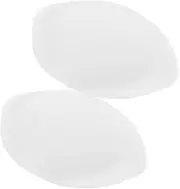 [LIFKOME] 1 Pair Silicone Breast Pads Bra Inserts Bra Pads Inserts Bra Insert Pads Breathable Bra Pads Bra Accessories Women Bra Pads Bra Padding Sports Bra Pads Transparent Silica Gel