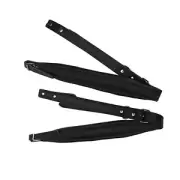 (Black)Adjust WeAr Resistant Shoulder Belts Straps For 16-120 Bass Accord