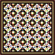 ULTIMATUM - 101" x 101" - Pre-cut Quilt Kit by Quilt-Addicts King size*