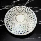 Marble Inlay Abalone Shell Peacock Leaf Table Top, Handmade Luxury Table Top .