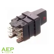 Hazard Warning Light Switch For Fiat Uno 1993 -2001