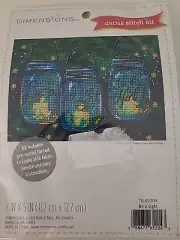 Dimensions Counted Cross Stitch Kit "Be a Light" 5"x7"