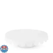 Twine White Stainless Steel Cake Stand, Set of 1, Cupcake Stand, Home Decor,