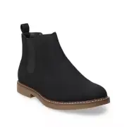 Sonoma Carsonn Chelsea Ankle Boots Faux Suede Ortholite Insoles Size 11 Mens NEW