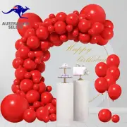 Red Balloons 18 12 5 Inch, 85Pcs Red Balloon Garland Arch Kit Different Sizes La
