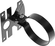 CVUTOVO Adjustable Black Gauge Mount Bracket Durable Iron Swivel Holder for Car Dashboard Installations Compatibility for Displays and