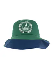 Bucket Hat Bottle/Blue With Emb Logo