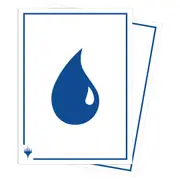 Mana 8 - 105ct Apex Deck Protector sleeves - Island for Magic: The Gathering