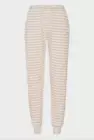 NEW PETER ALEXANDER WOMENS ORGANIC COTTON STRIPED WAFFLE PJ PANTS RRP$89.95 XL