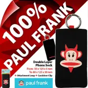 Paul Frank Phone Sock Case Cover Semi Universal Bag Mobile Smart Digital Cameras