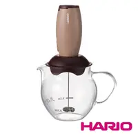 在飛比找momo購物網優惠-【HARIO】古銅電動奶泡器組(CQT-45BR)