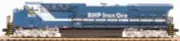 BROADWAY LTD N GAUGE GE AC6000 DC/DCC/SOUND BHP IRON ORE FORTESCU #6073 PN 8571