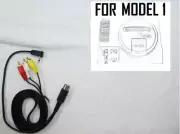 Sega Genesis model 1 av Composite RCA cable STEREO OUT