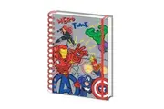 Avengers Hero Club A5 Notebook (Grey/White) (21cm x 15cm x 1.7cm)