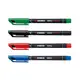 STABILO 德國 思筆樂 OHPen universal 永久性萬用油性筆0.4mm 4色 10支入 / 盒 841