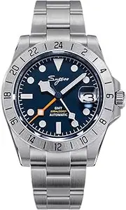 [Sugess] BB GMT Sapphire Crystal Glass 100m Mechanical Mens Watch S463.03