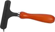 HOMOBABE Dog Grooming Brush for Large Breeds Dematting Tool for Long Haired Cats Rake for Shedding Efficient Carpet Comb for Loose Removal