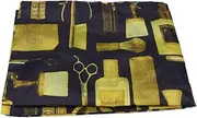 Yellow Barber Cloak Salon Cape Barber Apron Adult Haircut Cape