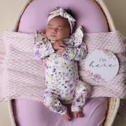 Snuggle Hunny Isla Organic Growsuit